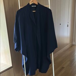 Black Crane Spoon Jacket in Indigo
